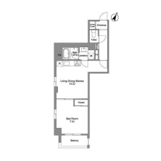 ＢＰＲレジデンス練馬富士見台の間取り図