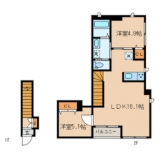 maison de PURの間取り図