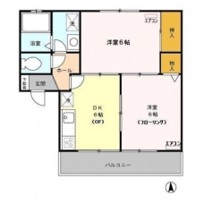 ユーハイツの間取り図