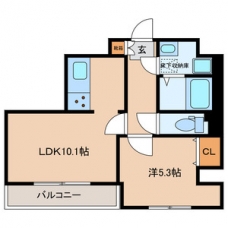 MON CHATONの間取り図