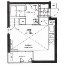 カーサ・デル・ソル小石川の間取り図