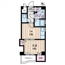 Ｓｕｎｒｉｓｅ　浅草の間取り図