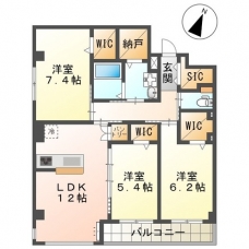 Ｅａｓｔ　ＷｉｓｔｅｒｉａⅠの間取り図