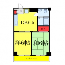 パークサイド関の間取り図