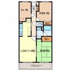 スターコート北浦和の間取り図