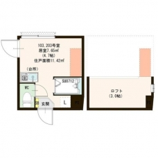 ＭＩＵＲＡ－Ⅲの間取り図