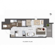 シーズンフラッツ東十条 の間取り図