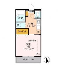 パセオ浦和の間取り図