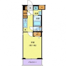 クレヴィスタ大塚の間取り図