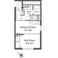 ＳＯＬＡＳＩＡ　ｒｅｓｉｄｅｎｃｅ南大塚の間取り図
