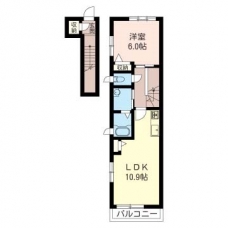 ヴィラージュ柳瀬の間取り図