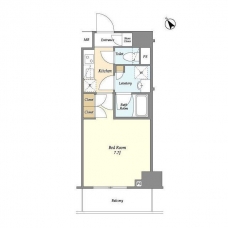 ディームス駒込の間取り図