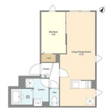 タスキsmart新大塚Ⅱの間取り図
