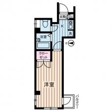 ジュネスＭの間取り図