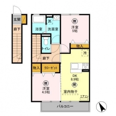 シームリーの間取り図