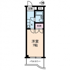 アメニティーハウスの間取り図