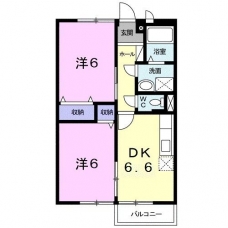 グランパティオの間取り図