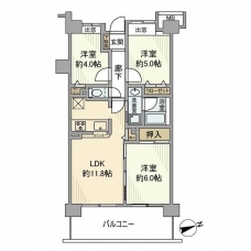 レーベンハイム大宮グランファーストの間取り図