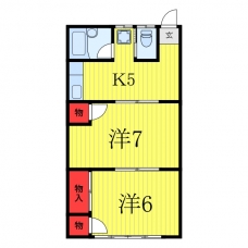 ＫＴハイツの間取り図