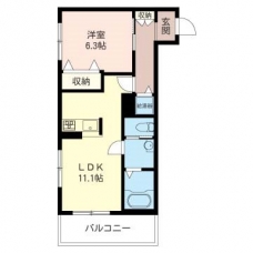 マーベラス メゾンの間取り図