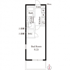 プランドール中浦和の間取り図
