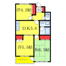 第二宝マンションの間取り図