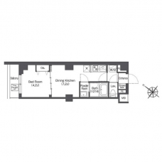 コンフォリア志村坂上の間取り図