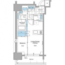 ルフォンプログレ本郷三丁目の間取り図