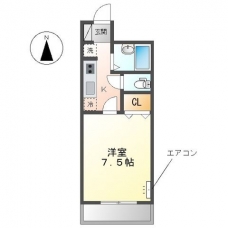コンフォール・シティの間取り図