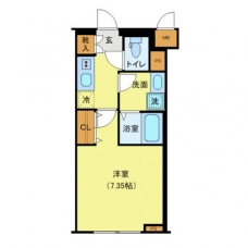 ジェノヴィア蕨の間取り図