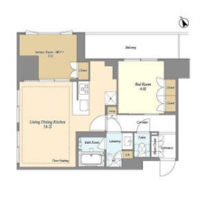 オアーゼ日暮里レジデンスの間取り図