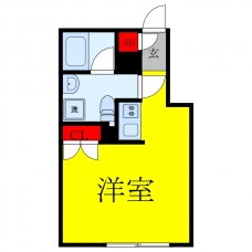 王子本町2丁目北棟の間取り図