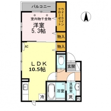 メープル・シャンテの間取り図