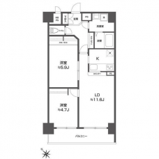 グリーンフィールド大山の間取り図