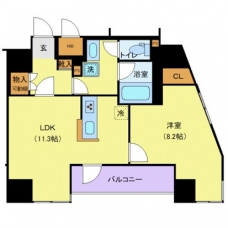 ユニーブル田端新町の間取り図