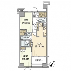 プレミスト文京千石の間取り図
