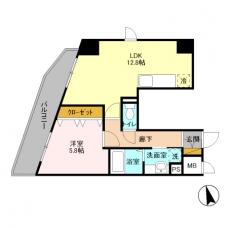 オークスURAWAの間取り図