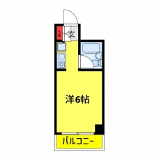 藤和シティースクエアの間取り図