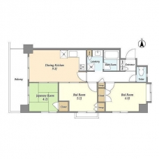 ＬａＳａｎｔｅ浦和常盤公園の間取り図