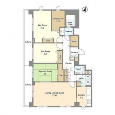 カーサグランデ本郷の間取り図