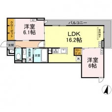 オードリーコートの間取り図