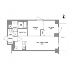 ＫＤＸレジデンス上板橋の間取り図