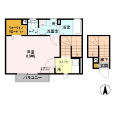 LUIREの間取り図