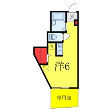 サザンクロス板橋の間取り図