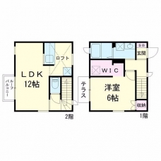 シャンティニエ　コノムの間取り図