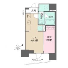 N-flats三ノ輪 の間取り図