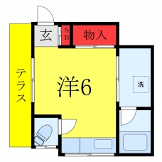 ヒルハイムの間取り図