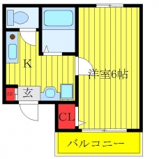 カサ　デ　エルマノスの間取り図