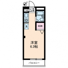 ｃａｓａ　ｄｅ　ｒｏｓａの間取り図