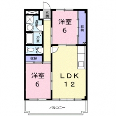 メトロポール東川口の間取り図